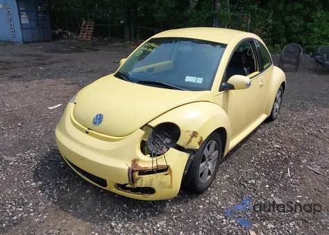 2006 Volkswagen New Beetle 2.5 из США, поврежденный, VIN 3VWPG31C76M417624